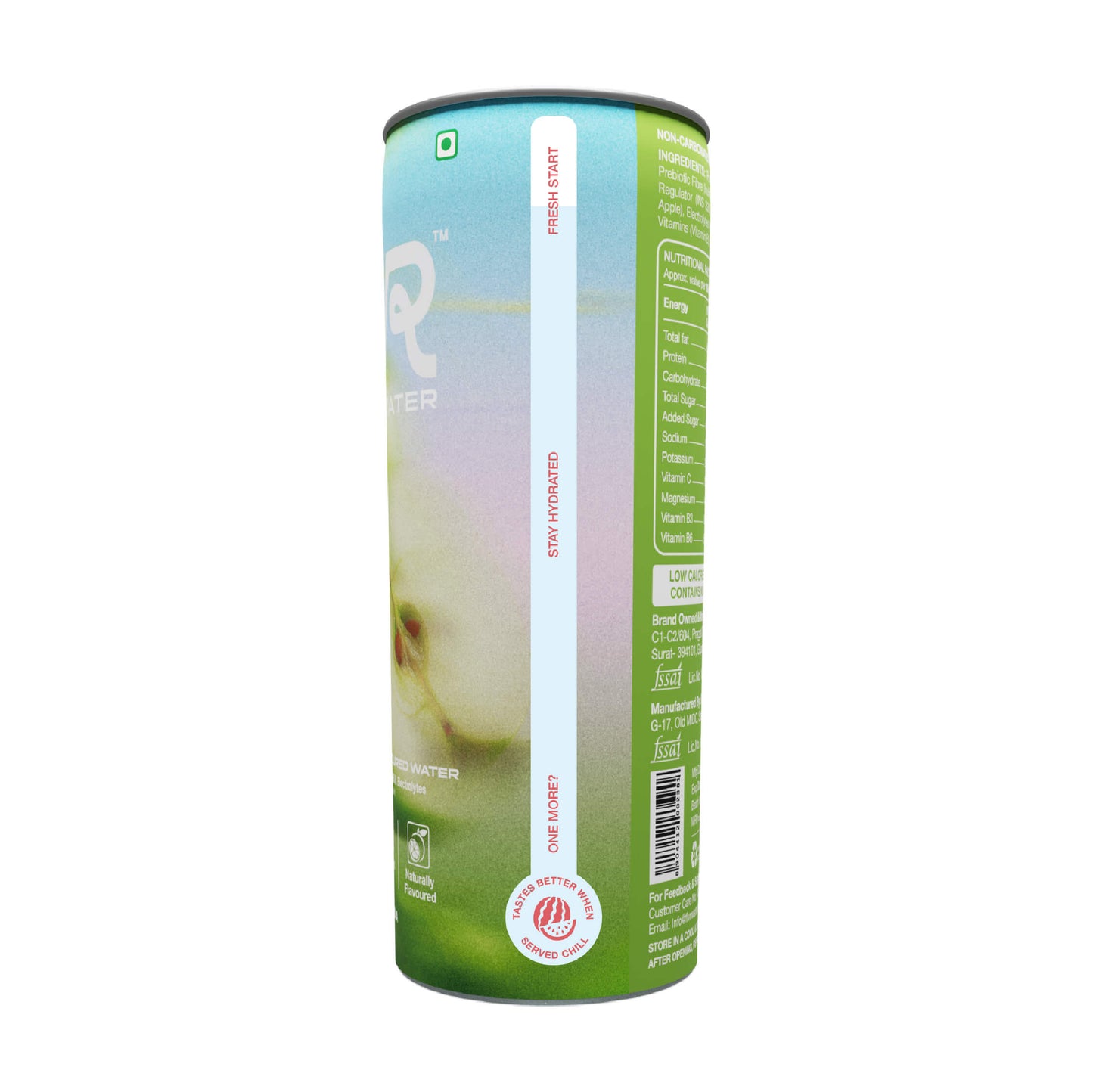 Green Apple Flavoured Water
