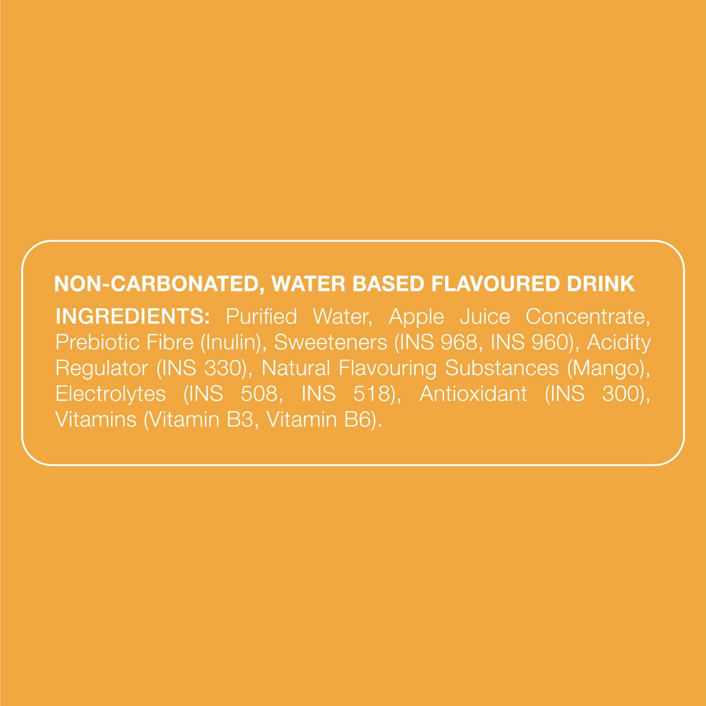 Mango Flavoured Water